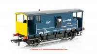 R60088 Hornby 20 Ton Ex-LMS Brake Van number KDM 731397 in BR Blue - S&T Chester - Era 7